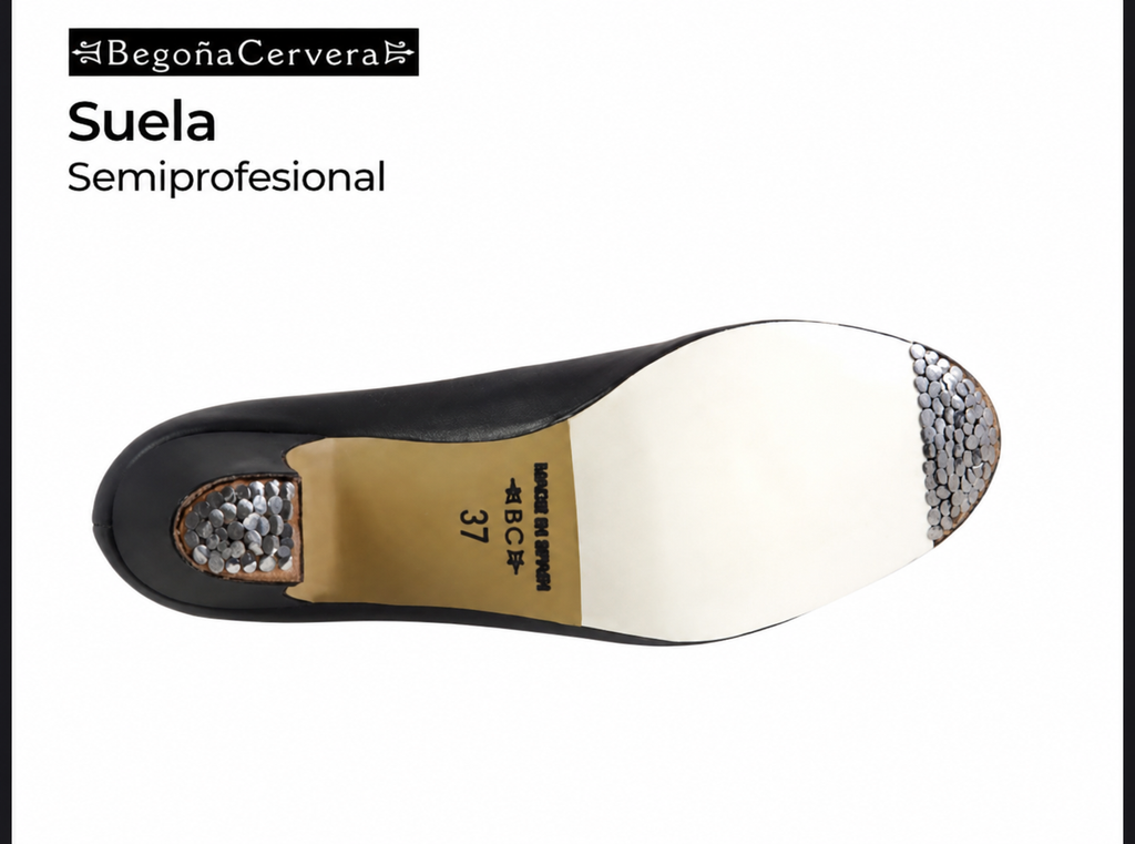 Cordonera Basic — illustration de semelle semi-professionnelle – chaussures de flamenco Begoña Cervera
